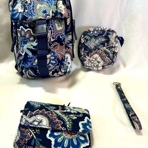 Vera Bradley - Java Navy Camo Set